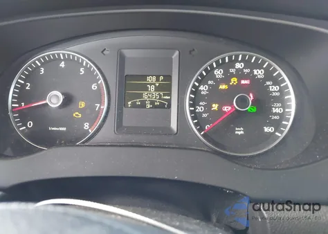 2013 Volkswagen Jetta 2.5L Se z USA, uszkodzony, nr VIN 3VWDX7AJ8DM215350